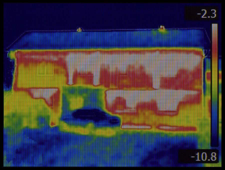 Détection de fuites thermiques